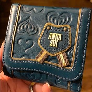 NBW Anna Sui embossed wallet